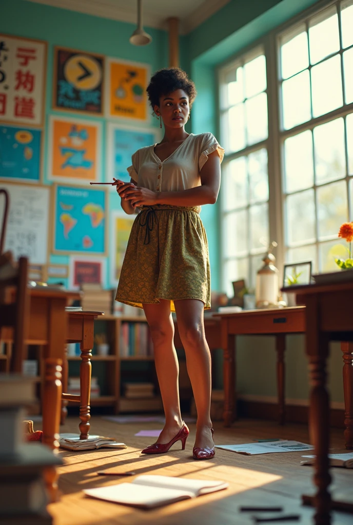 Naked teacher