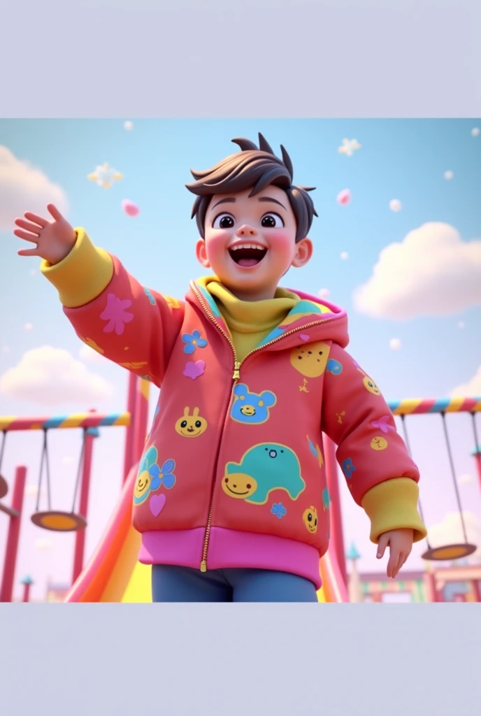 3D Child, glad 