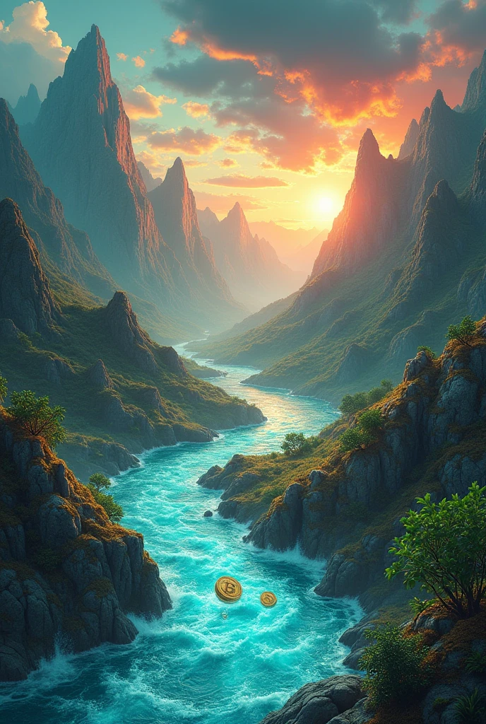 Water fire wind earth Cryptocurrencies