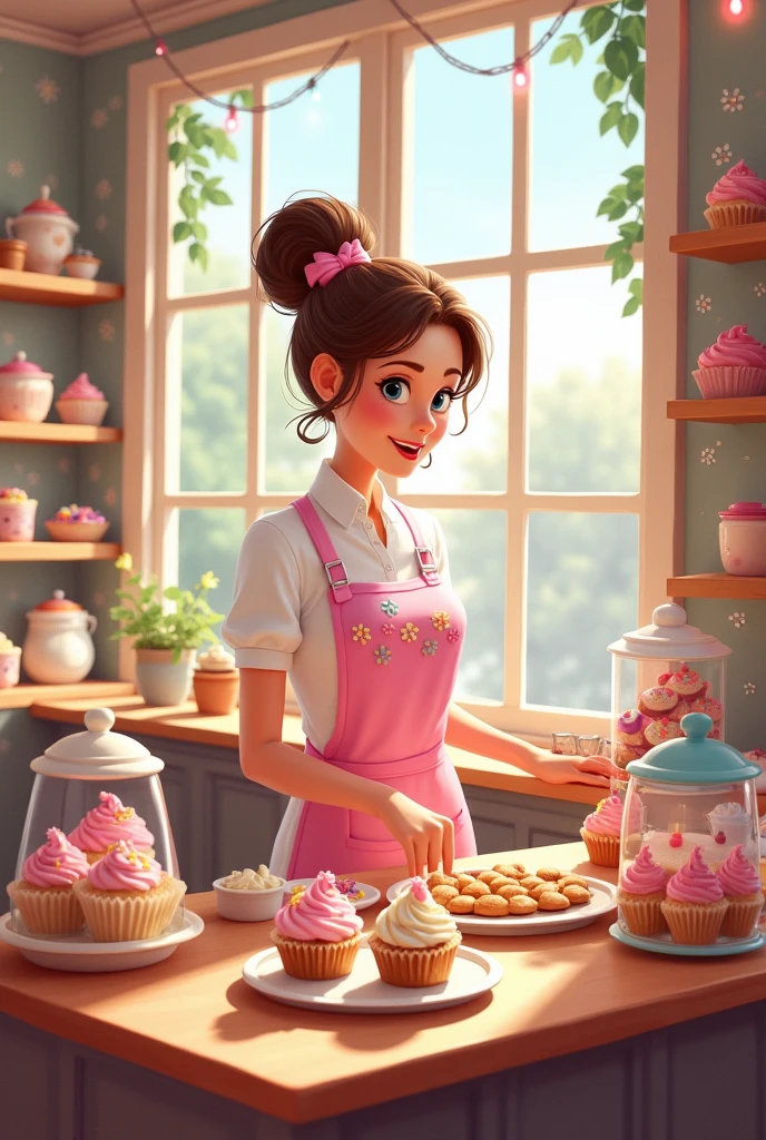 Give me examples for a simple sweet themed bakery