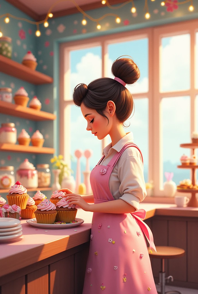 Give me examples for a simple sweet themed bakery