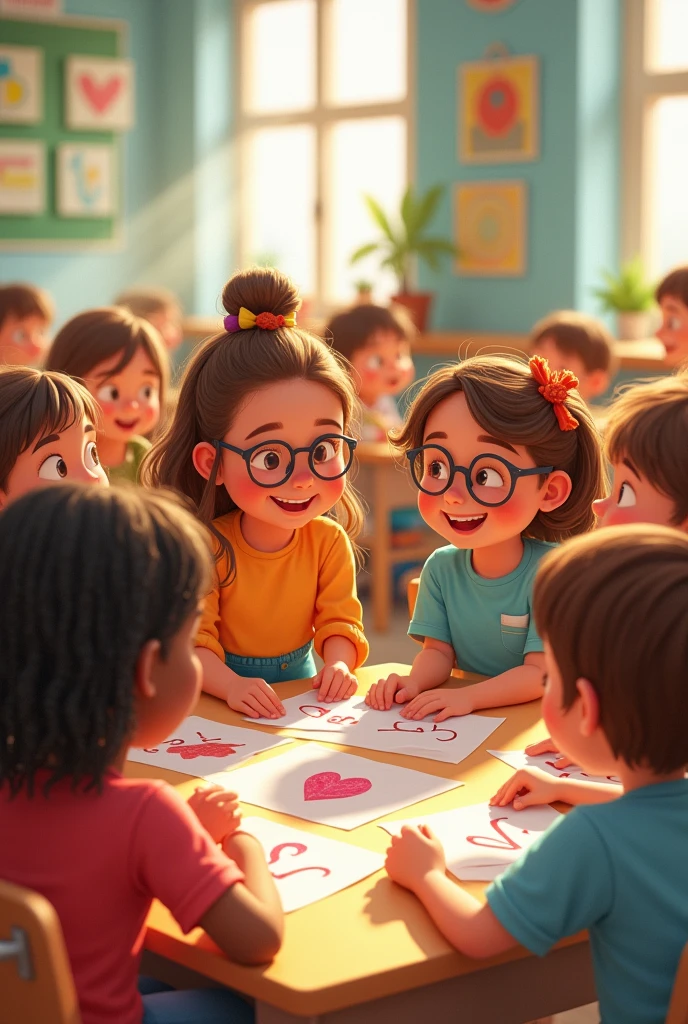 I care for and respect my body and the bodies of my classmates in the classroom, children.
