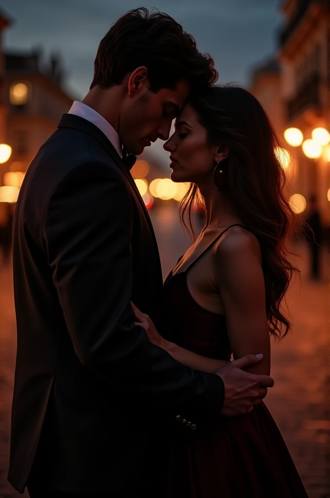 Dark handsome romance man
