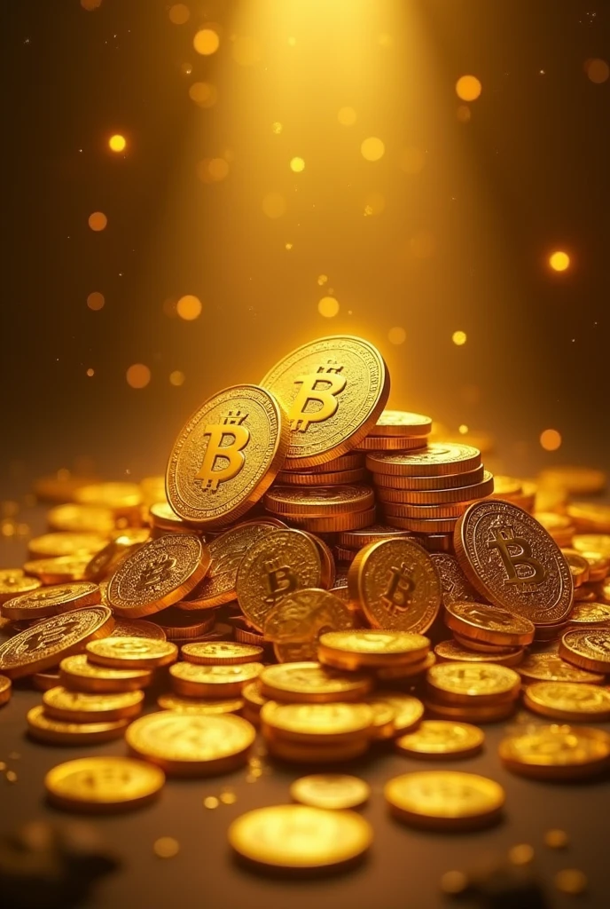 Pile of gold, Gold coins, cattle, Gold coins이 하늘에서 쏟아진다. Dazzling golden, golden light, The Golden Box, Gold Coin,