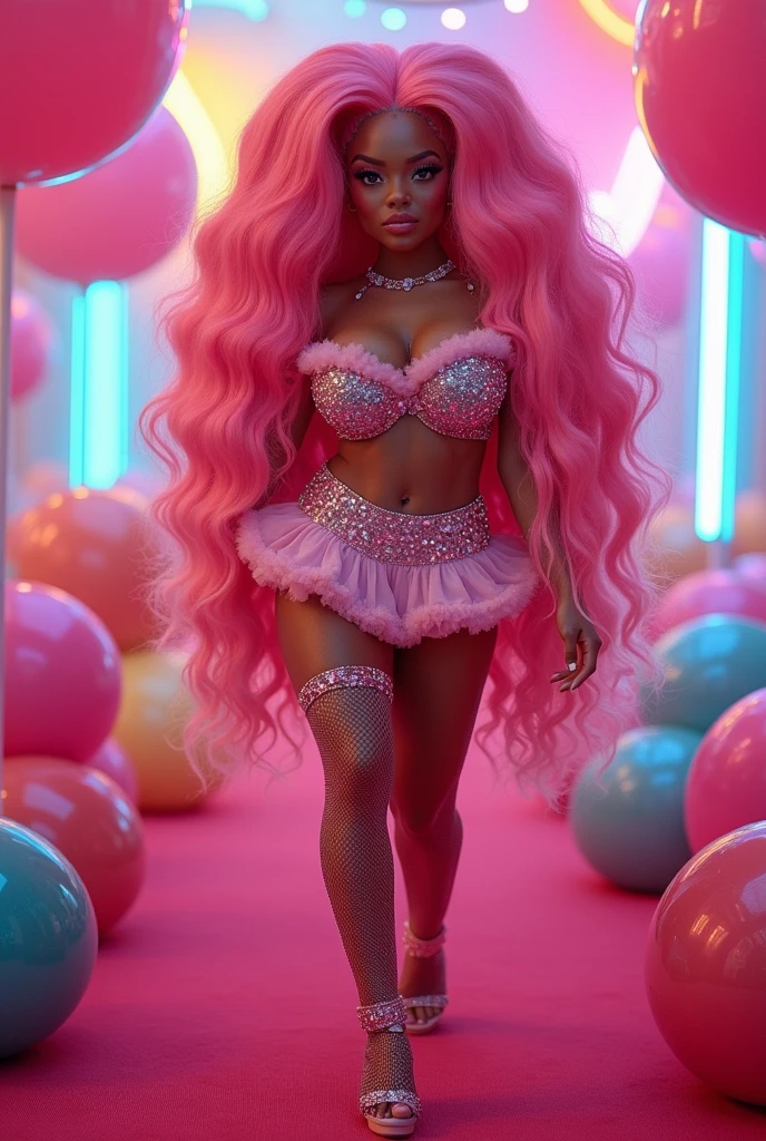 Bimbo,massive boobs