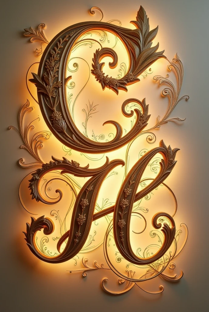 LETTERS, c, O, h, elegant