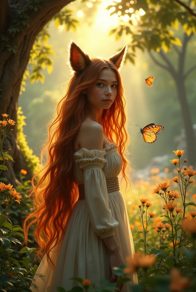 An 18-year-old girl who is half beast