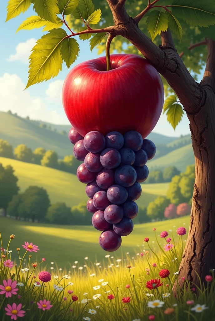 apple、 (((Grape)))