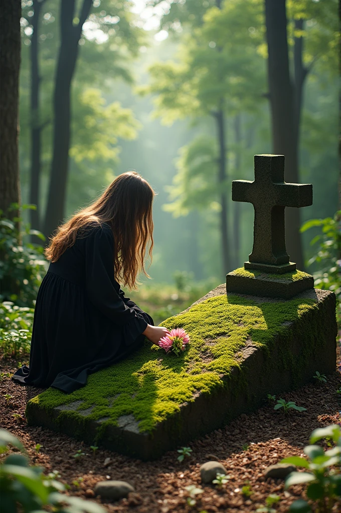Earthen grave