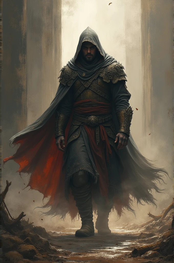 A warrior with shadow abilities 
