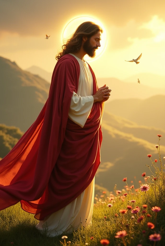 ((best qualityer)), ((detailded)) Jesus standing 