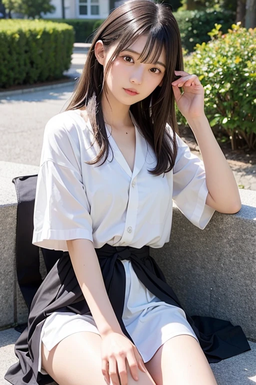 ((french kiss:1.2)), (Cute school girl, 15 years old, Baby-faced girl:1.5, Idol Face:1.2), ((Cute Sailor Suit:1.3)), Short pigtails, Small beautiful breasts, Slender body line, Ultimate Beauty, ((Detailed eyes and face:1.2, Professional photography techniques)), (Captivating Lips:1.2), (Highest quality, 8K, masterpiece:1.2, RAW Photos), (Photorealism:1.4), (Detailed hands and arms:1.1), (Delicate and beautiful hands of a girl:1.2), (Perfect Anatomy:1.2)