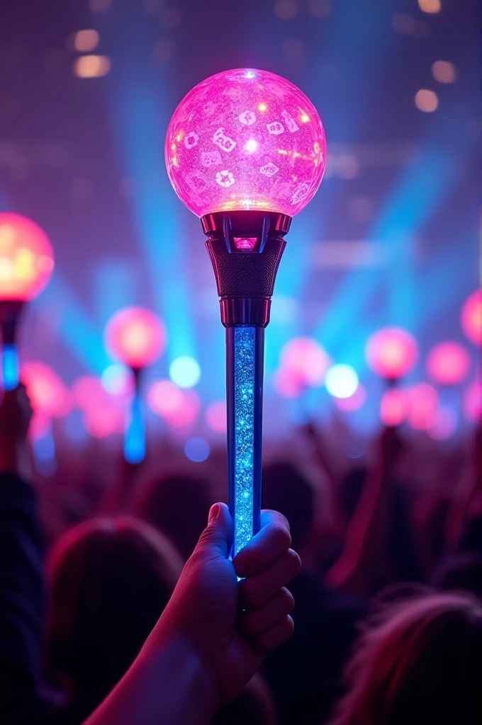 Haz un lightstick de kpop