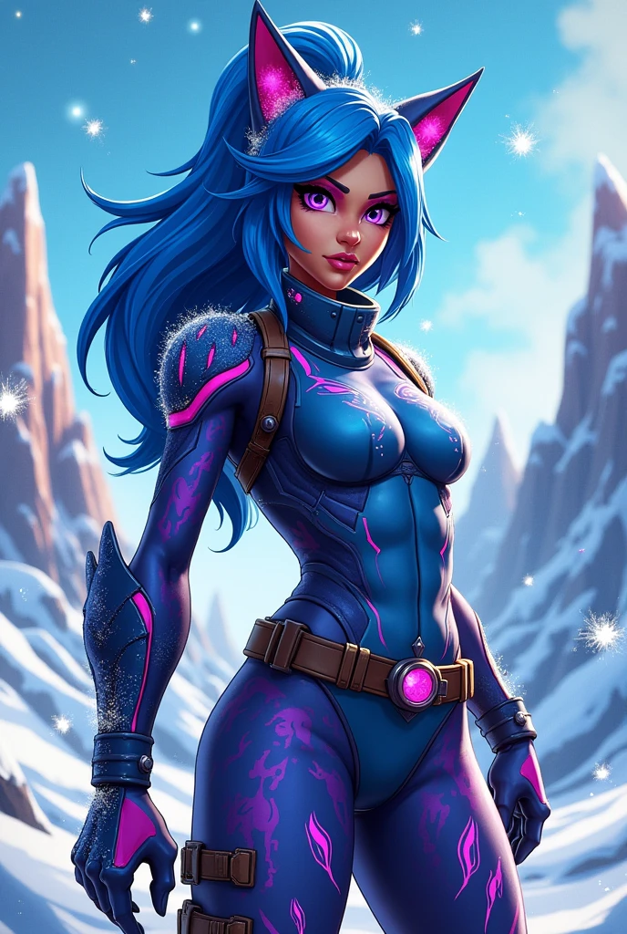 Fortnite lynx from the Season 7 Battle Pass
