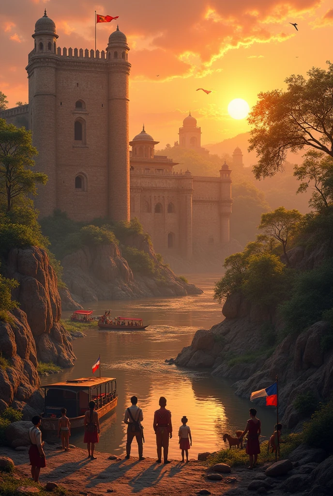 East India Company fort in India