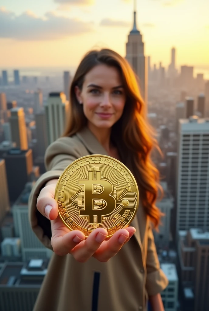 A holding BTC