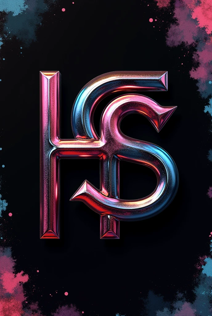 Fashion Frontier -HS logo letter design fashion original sticker