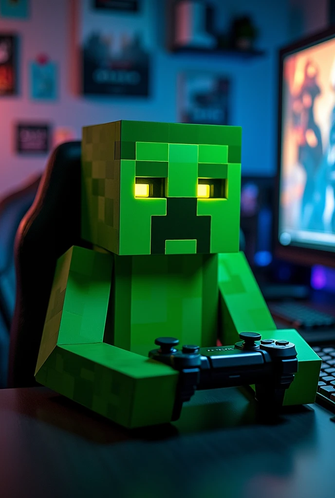 Creeper playing CSGO