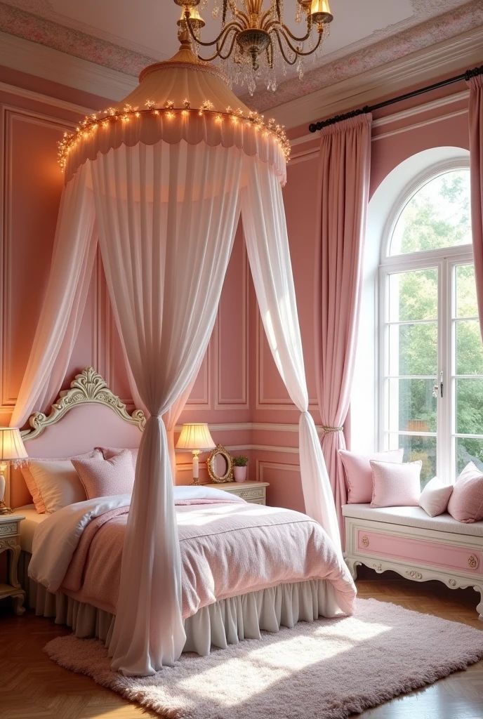 Realistic Princess room design for girls