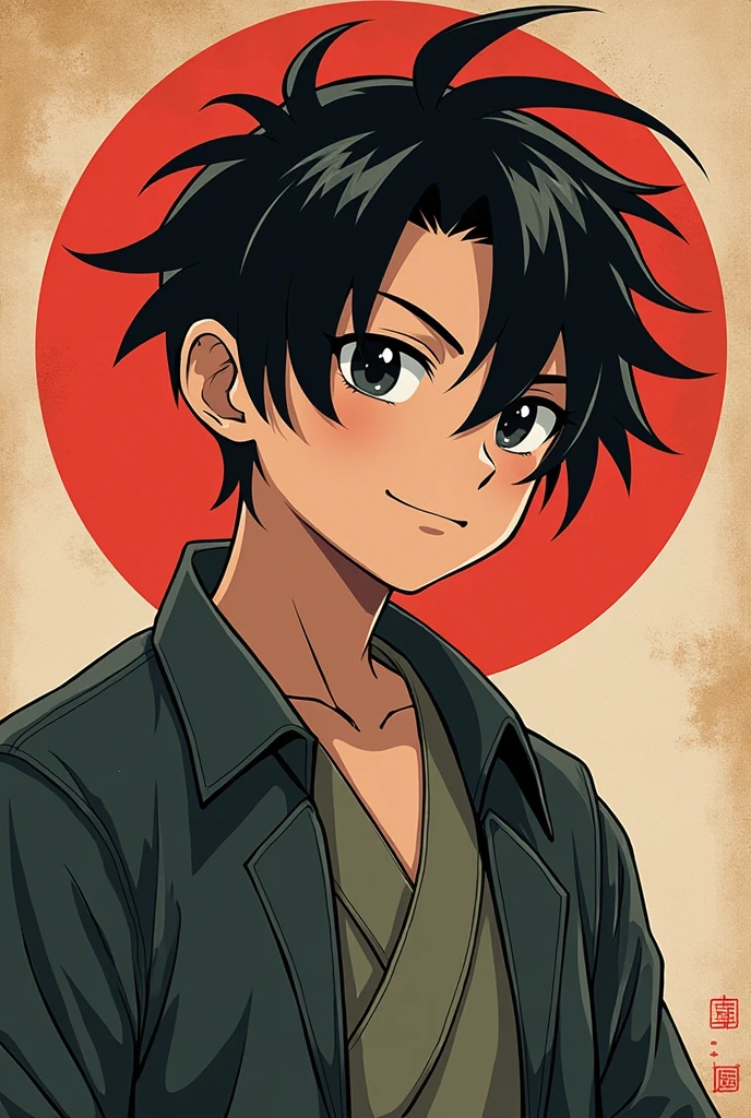 Dick of the Japanese boy