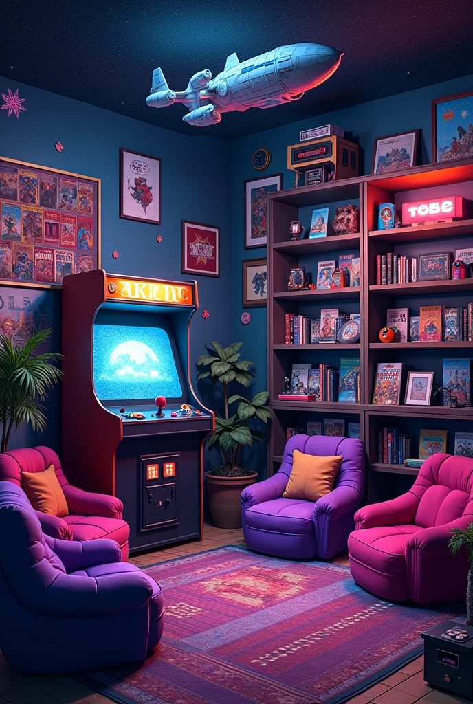 Image of the nerd culture mega simple without people