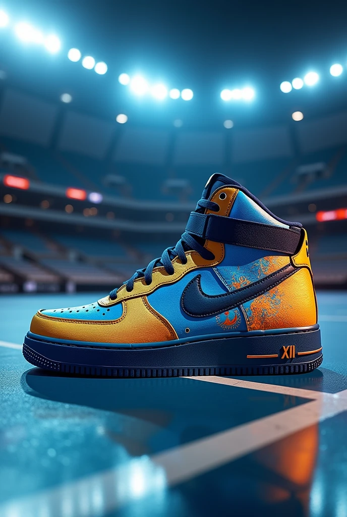 tennis (Air Force One),Custom painted with Christian theme from the verse 1 John 1:9