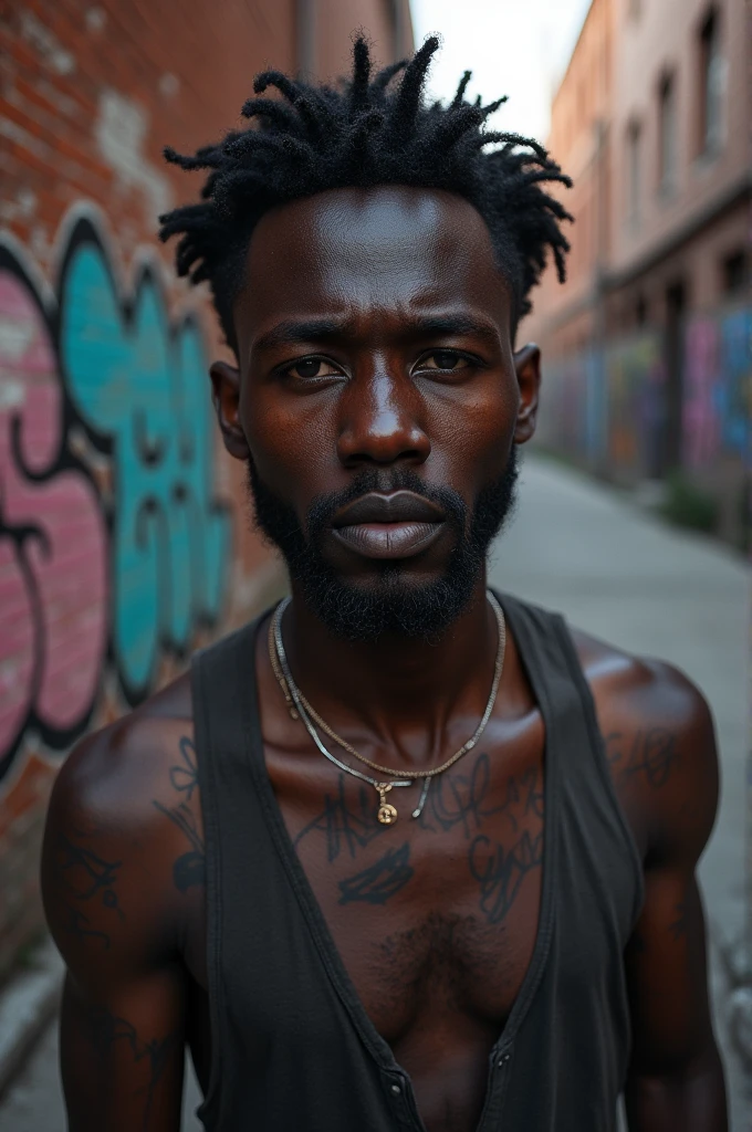 A very ugly black man
