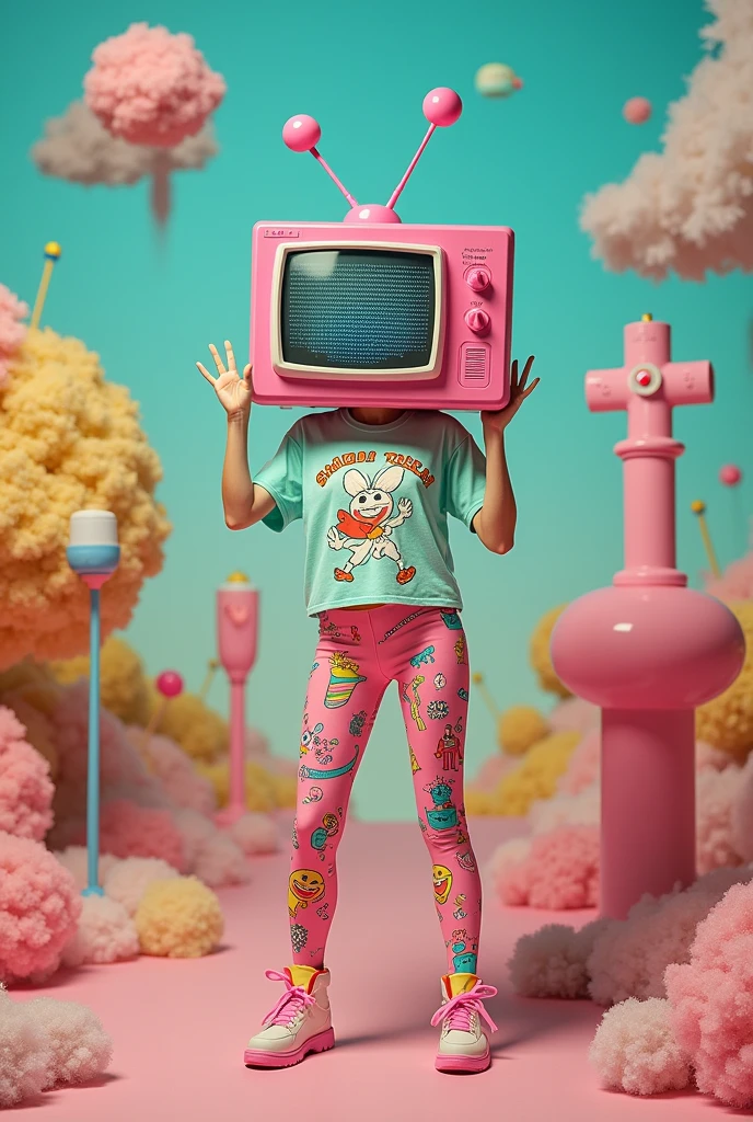 Create a la tv woman (skibidi toilet character)