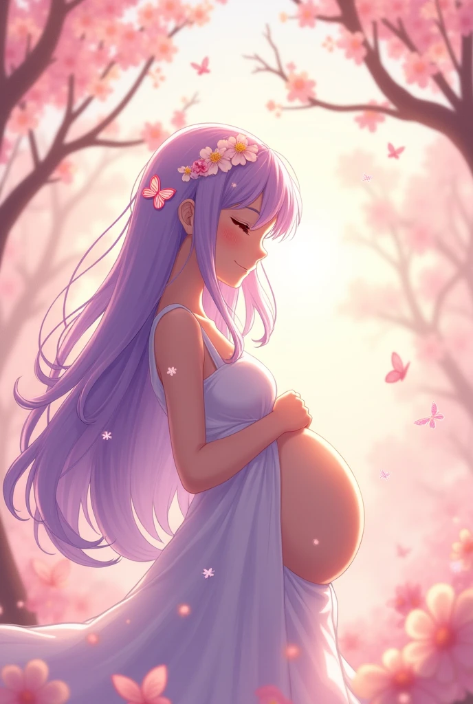 Pregnant anime