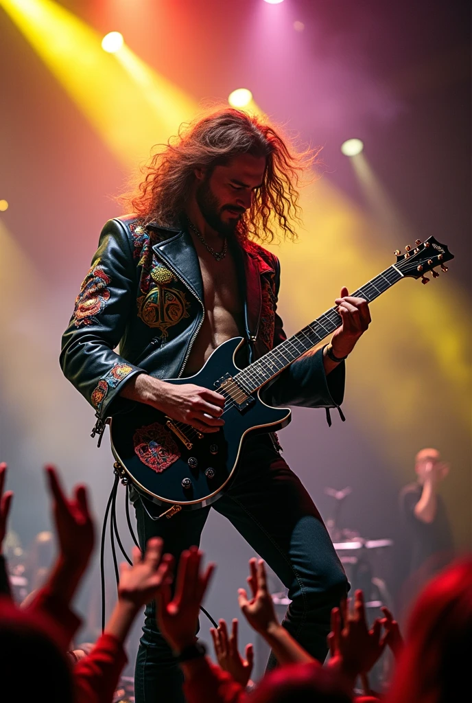 Jesus em um show de heavy metal