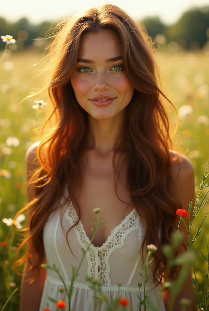 Create a beautiful woman for me