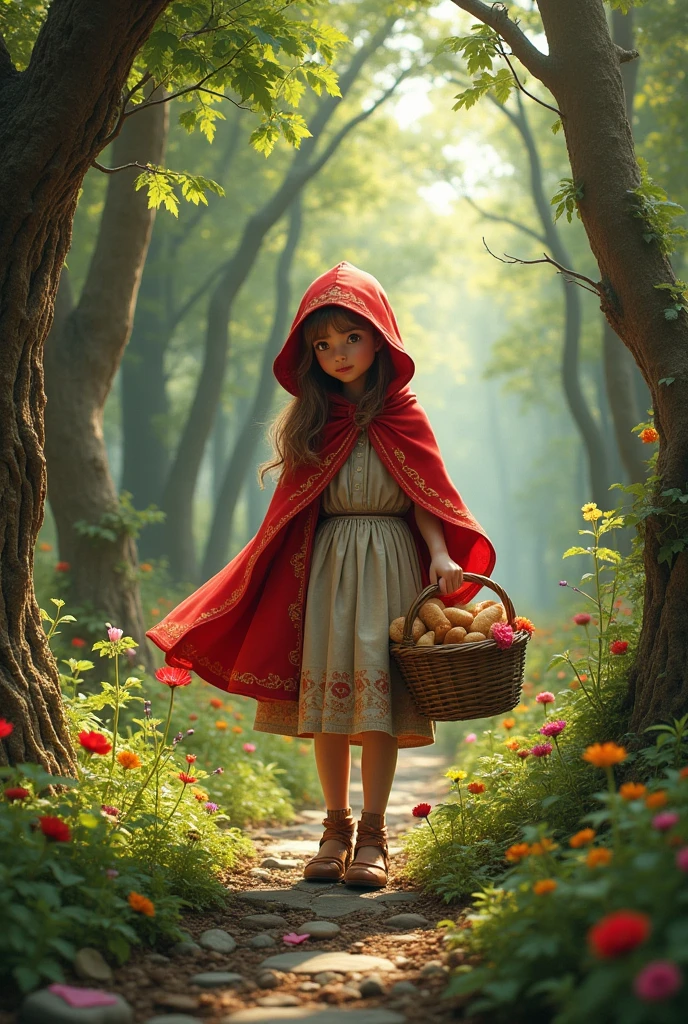 3 different versions of Little Red Riding Hood