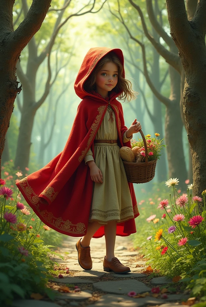 3 different versions of Little Red Riding Hood