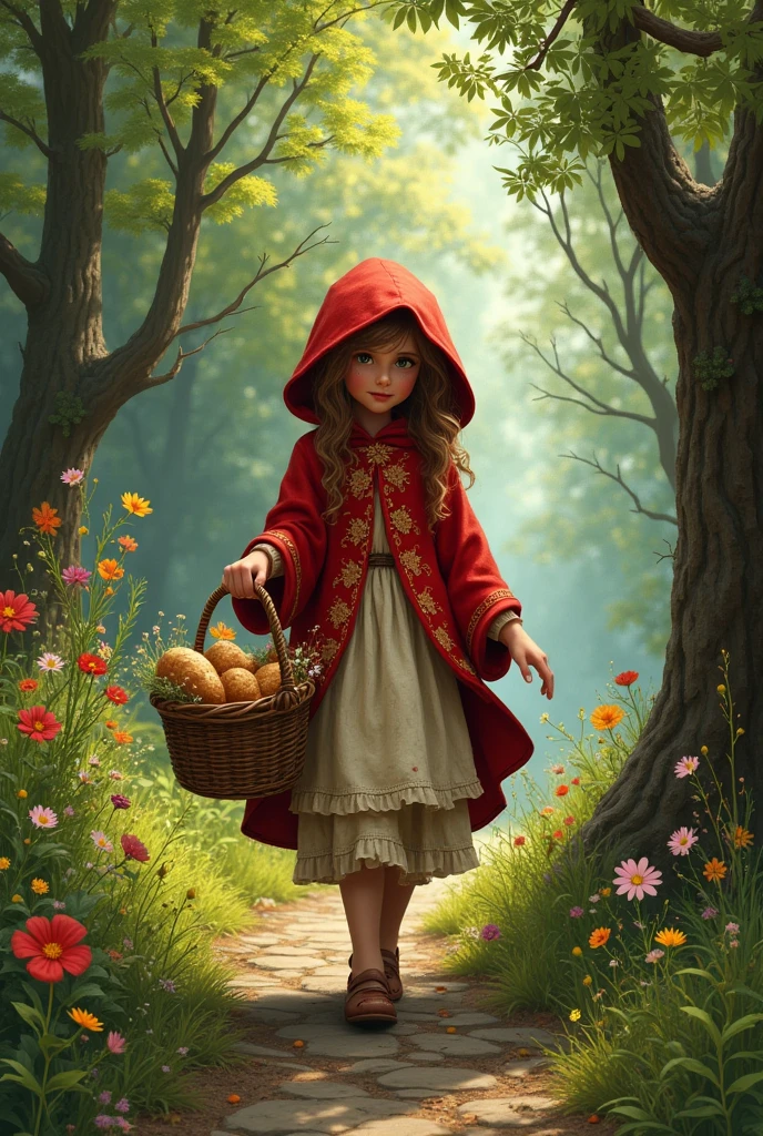 3 different versions of Little Red Riding Hood
