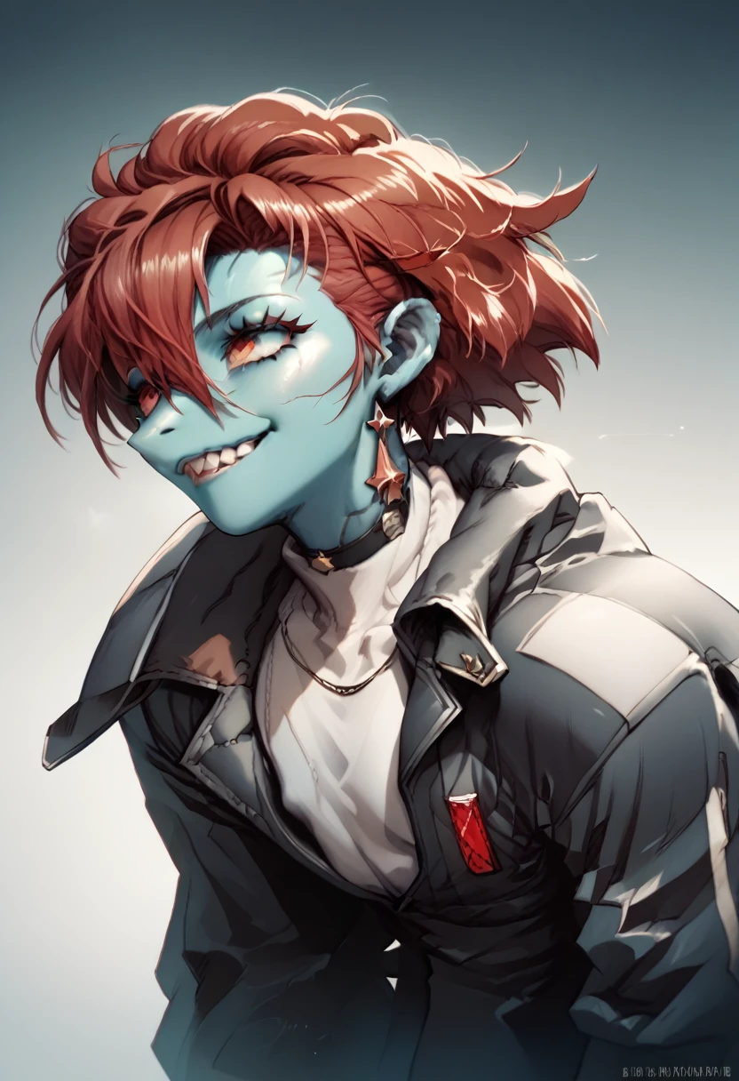 Oc,na’vi, a alien blue skin skinny buff femboy man wearing black trench-coat with a red mark on the bust,red hair,thick, in an 90’s style. He’s androgynous , fullbody,including some weapons and a sensual , cool expression.The scene has a cool,sweet,sexual,stargate style and a vibrant tone. Modern urban setting in the background 