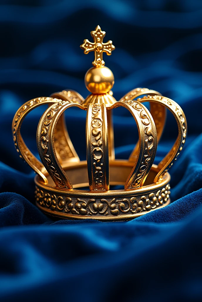 Typography: PIXA TUDO written in a golden crown . name: PIXA TUDO like a logo / shiny 3d logo style