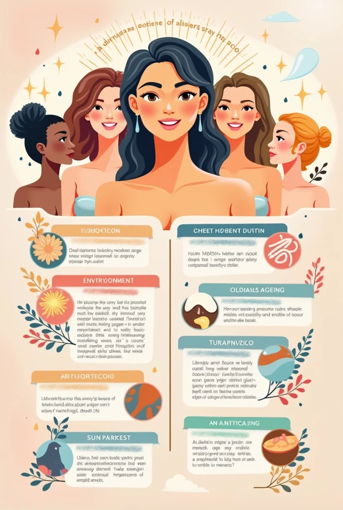 An infographic about "the importance of skincare" 
