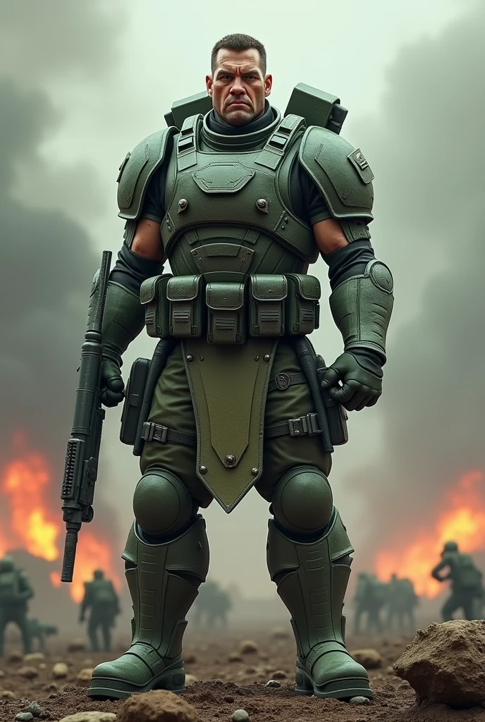 3D printable soldier
