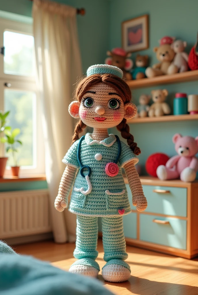 A crochet nurse