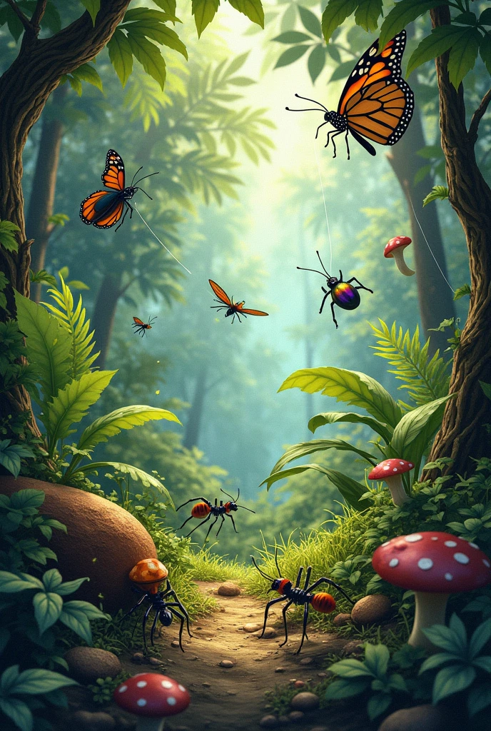 habitat of arthropod animals