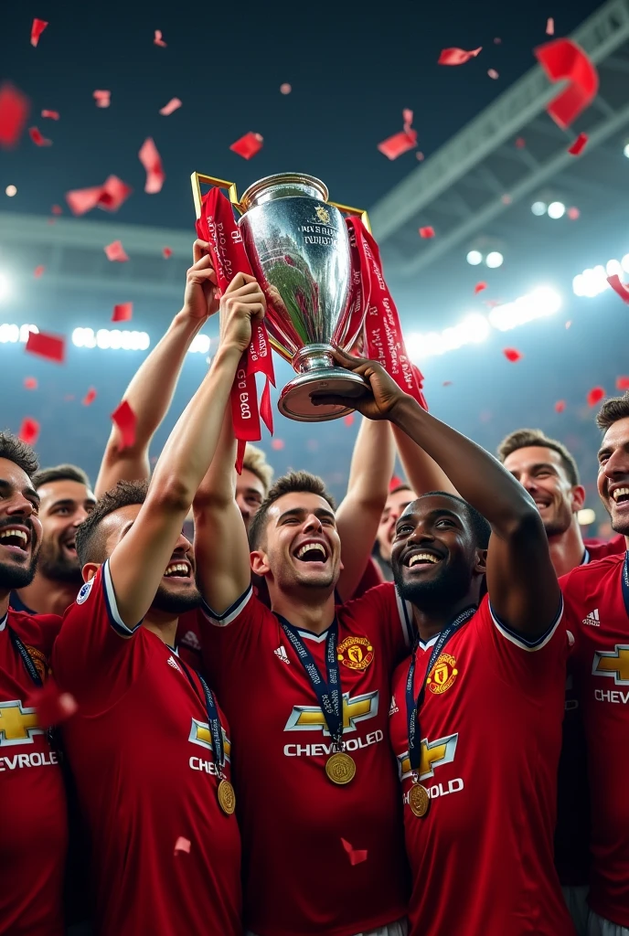 Manchester united con la premier league
