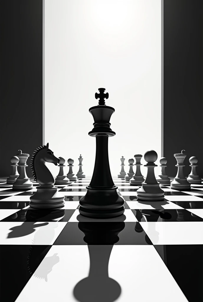 Chess queen sacrifice without a person with black and white colour vector sacrifice the queen capture the queen