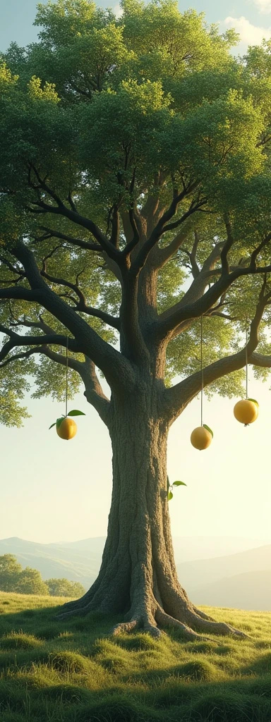 Create a banner with a more serious look, and more real, of a tree, without the fruits, in which she was bearing fruit, with some names ,where I can change later, and in those fruits I could put photos later ( take the picture longer upwards, and with the tree where you can see it all)
