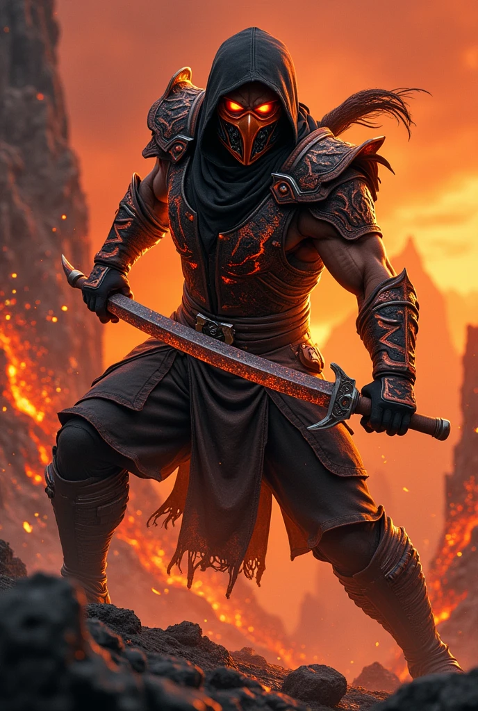 Genera scorpion from mortal kombat like tico