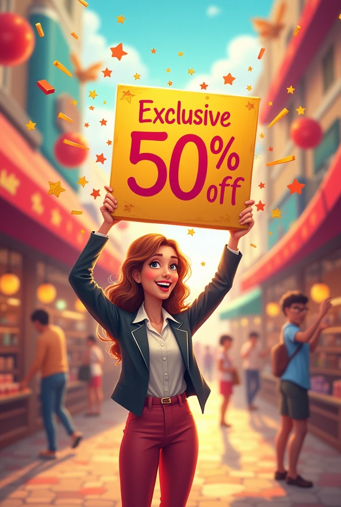 A sales post
