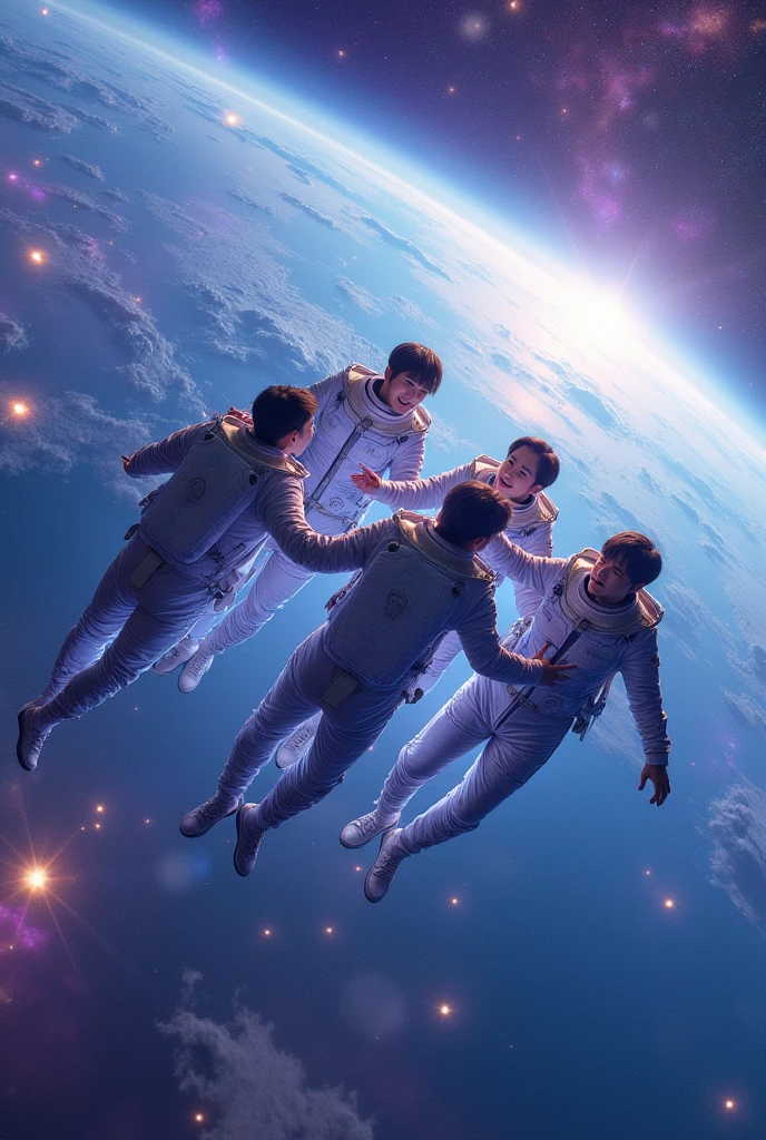 BTS is in space