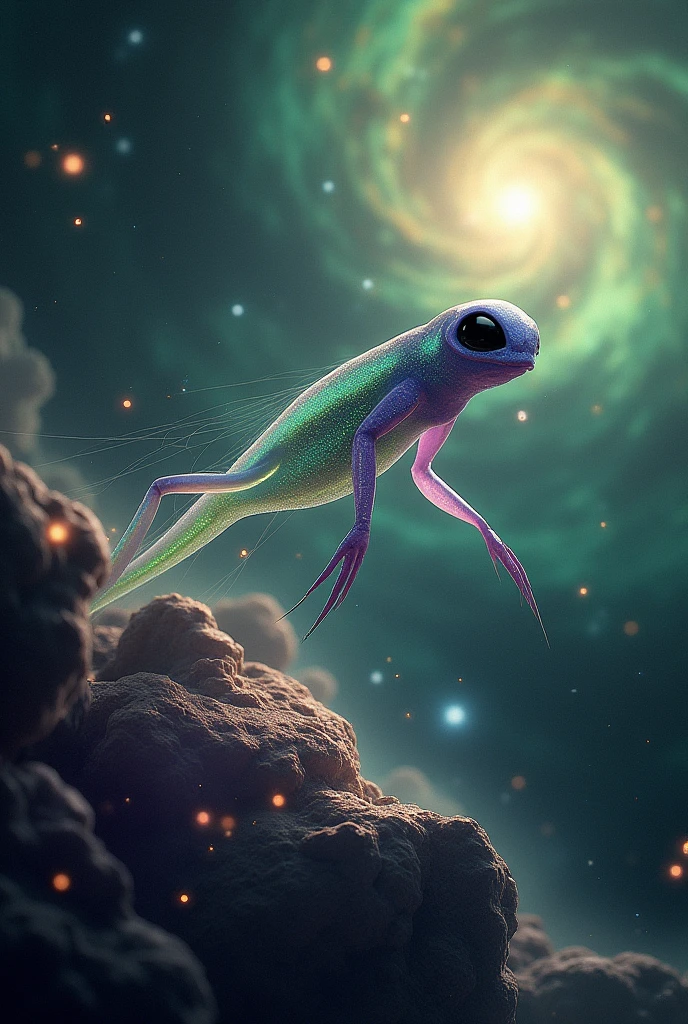 And. Alien in space.