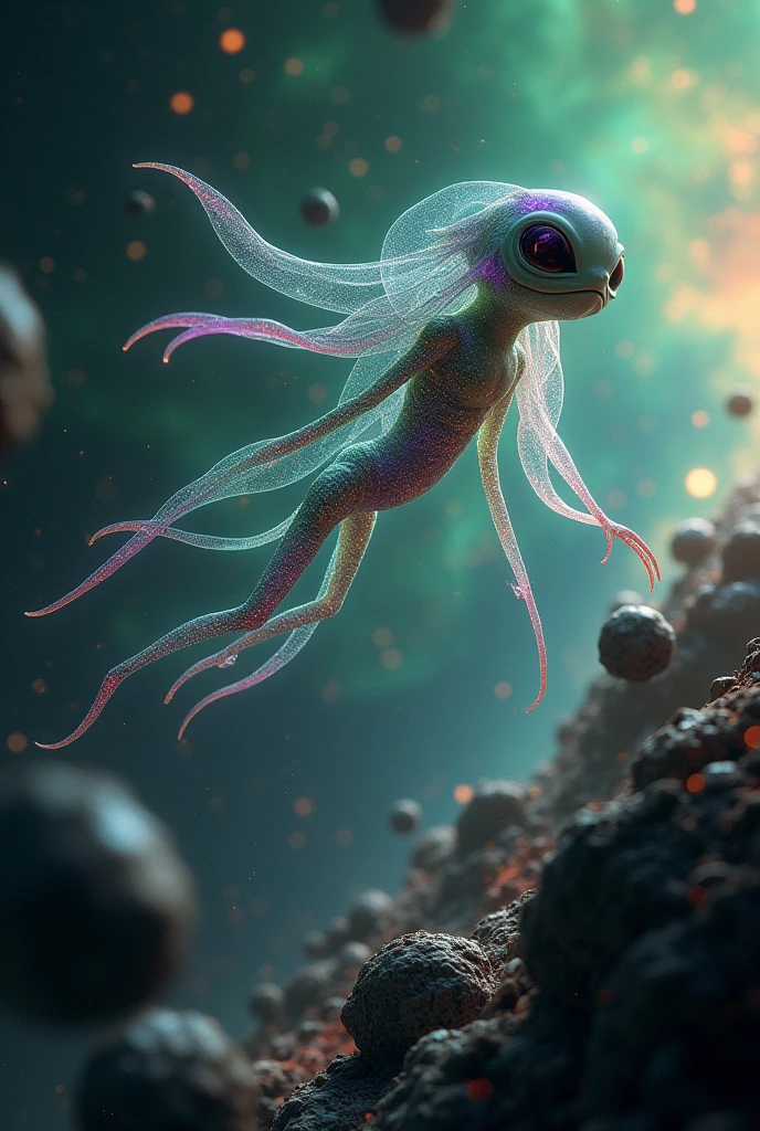 And. Alien in space.