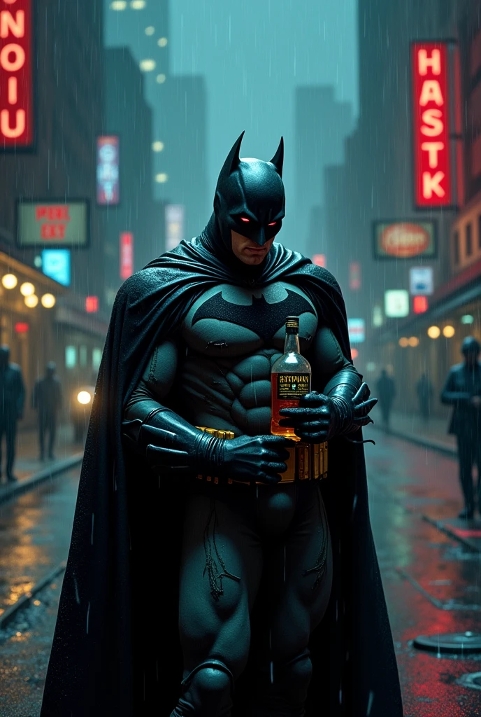 Alcoholism Batman
