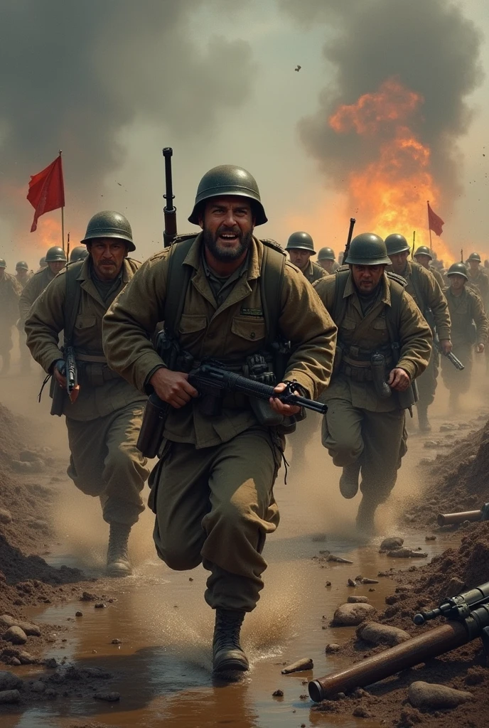 Men at war